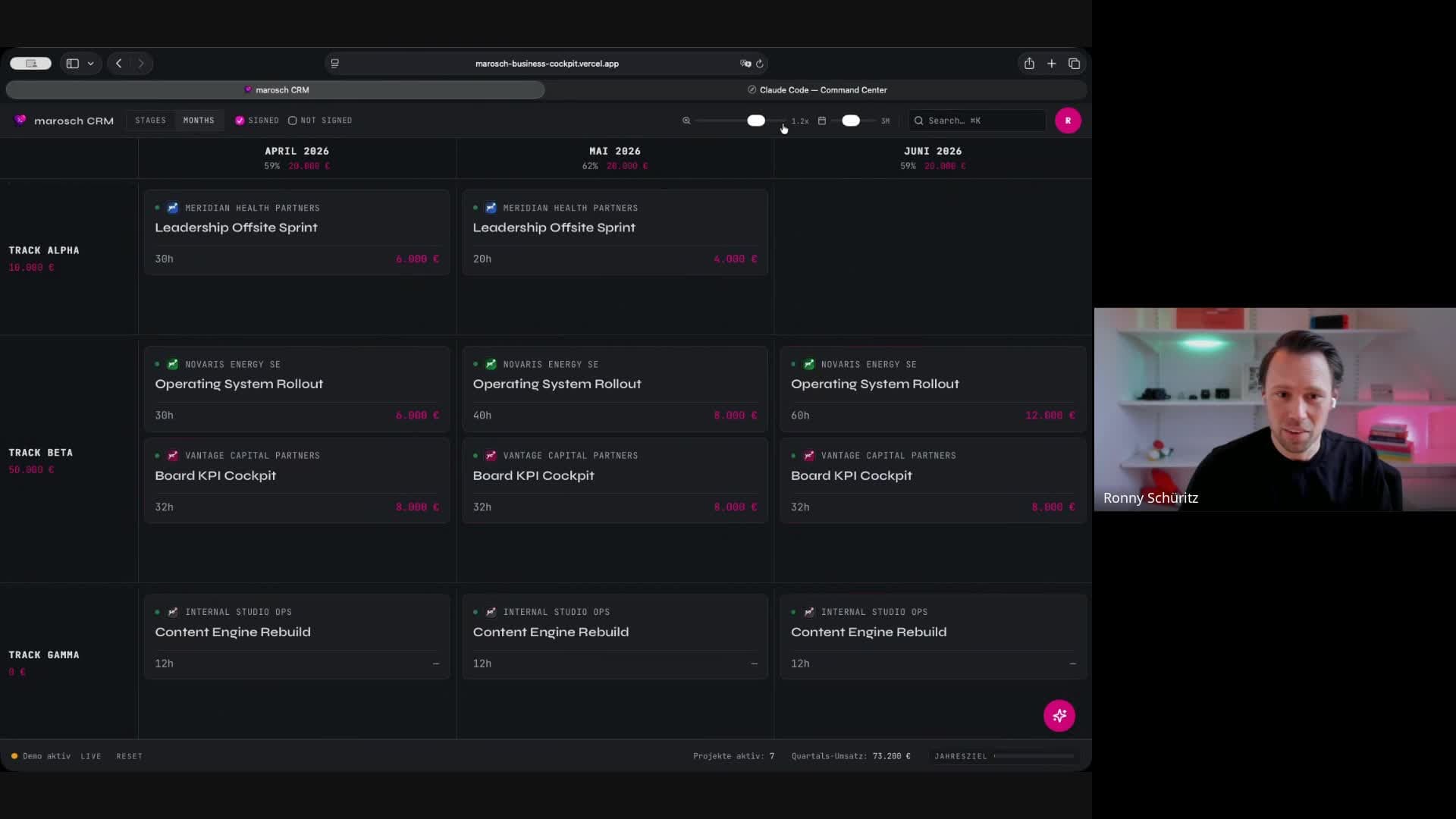 Intro to Vibe Coding — Live-Mitschnitt der CRM-Demo mit Ronny Schüritz