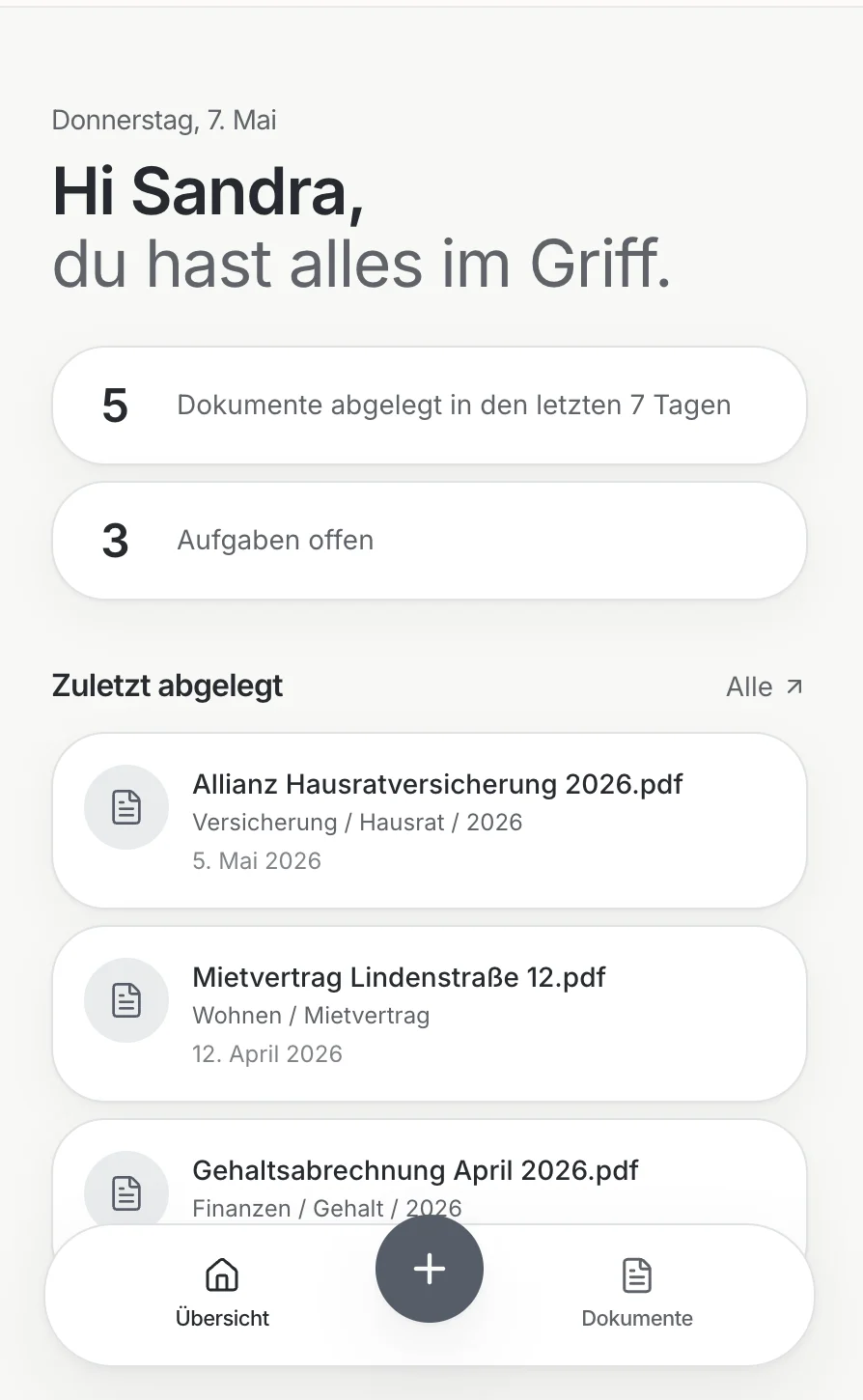 Dokumenten-Management